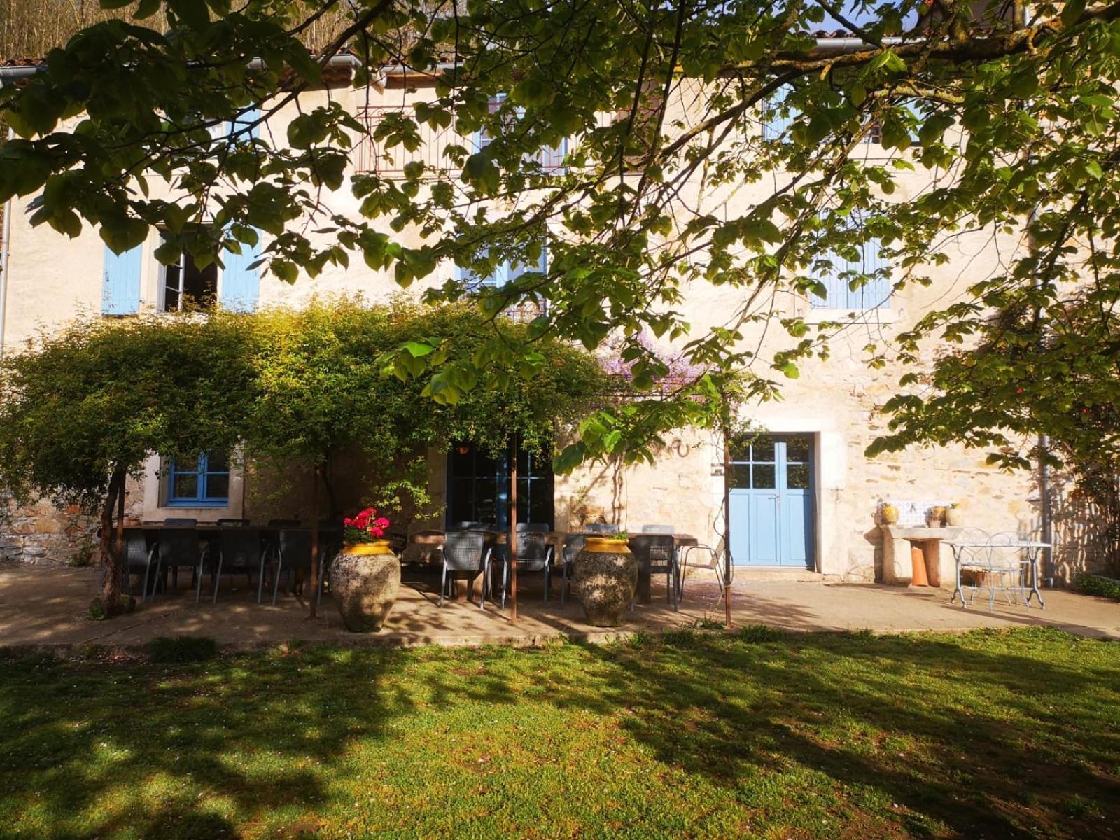 Nabat Le Haut, Chambre Et Table D'Hotes Courniou Eksteriør bilde
